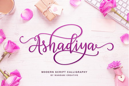 Ashadiya font